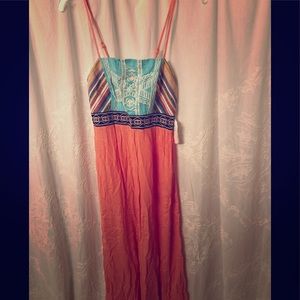 Spaghetti strap maxi dress